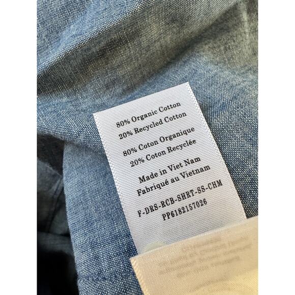 NWD Everlane The Daytripper Shirt Dress Blue Denim Chambray Size XL - Picture 10 of 10